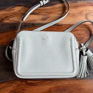 kate spade camera bag crossbody, light green